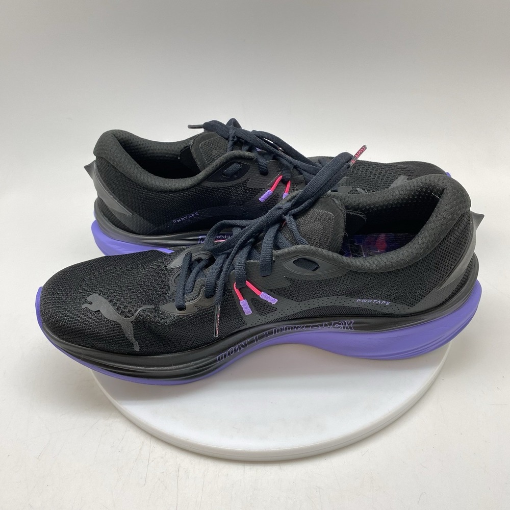 Puma Shoes Mens 9.5 Deviate Nitro TM 3 Dt DigiTokyo Black Running 312367-01 - Picture 7 of 10